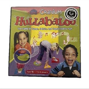 NIB Vintage Cranium Hullabaloo The Game of Tunes Twists Topsy Turvy Fun 2003